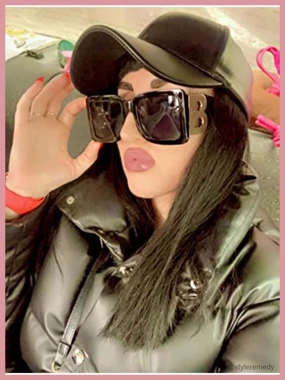 Large Square Sunglasses Women UV400 Protection Fashion Chunky Frame Oversized